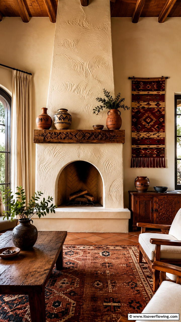 Handcrafted Artisan Hearth Style - 30 Fireplace Hearth Ideas to Elevate Your Living Room