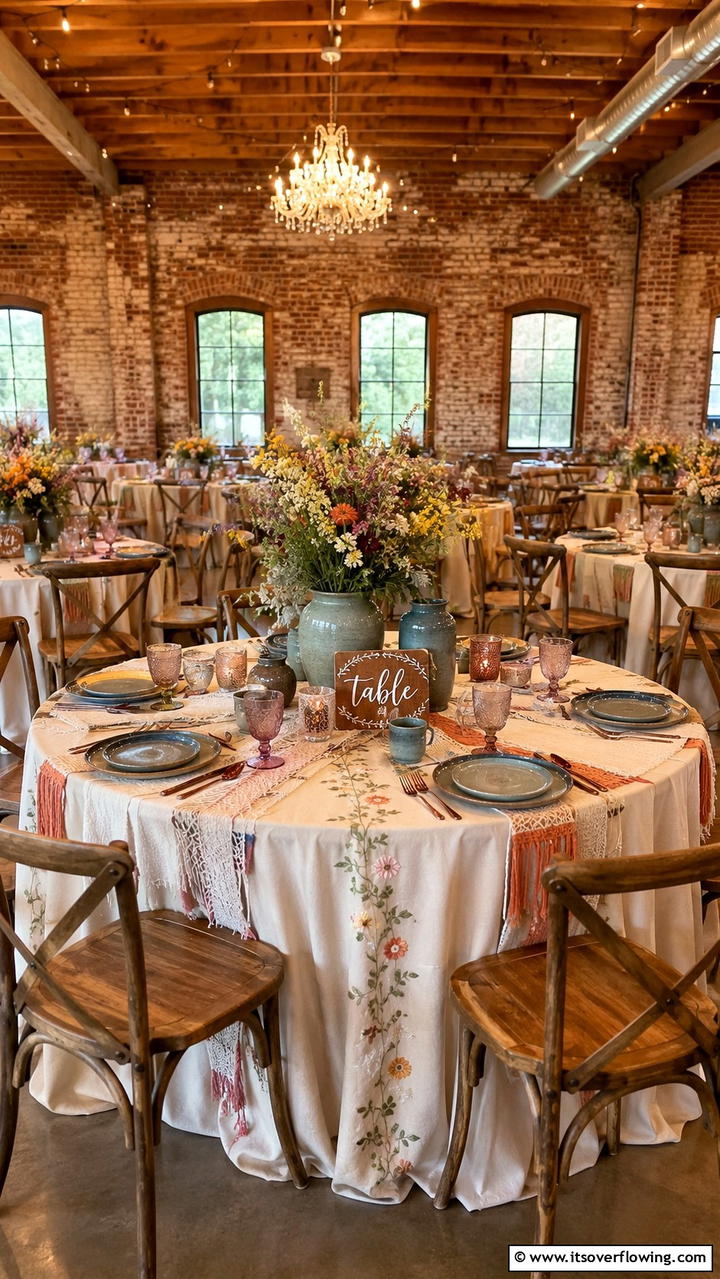 Handcrafted Artisan Touches - 21 Wedding Table Decoration Ideas for Memorable Celebrations