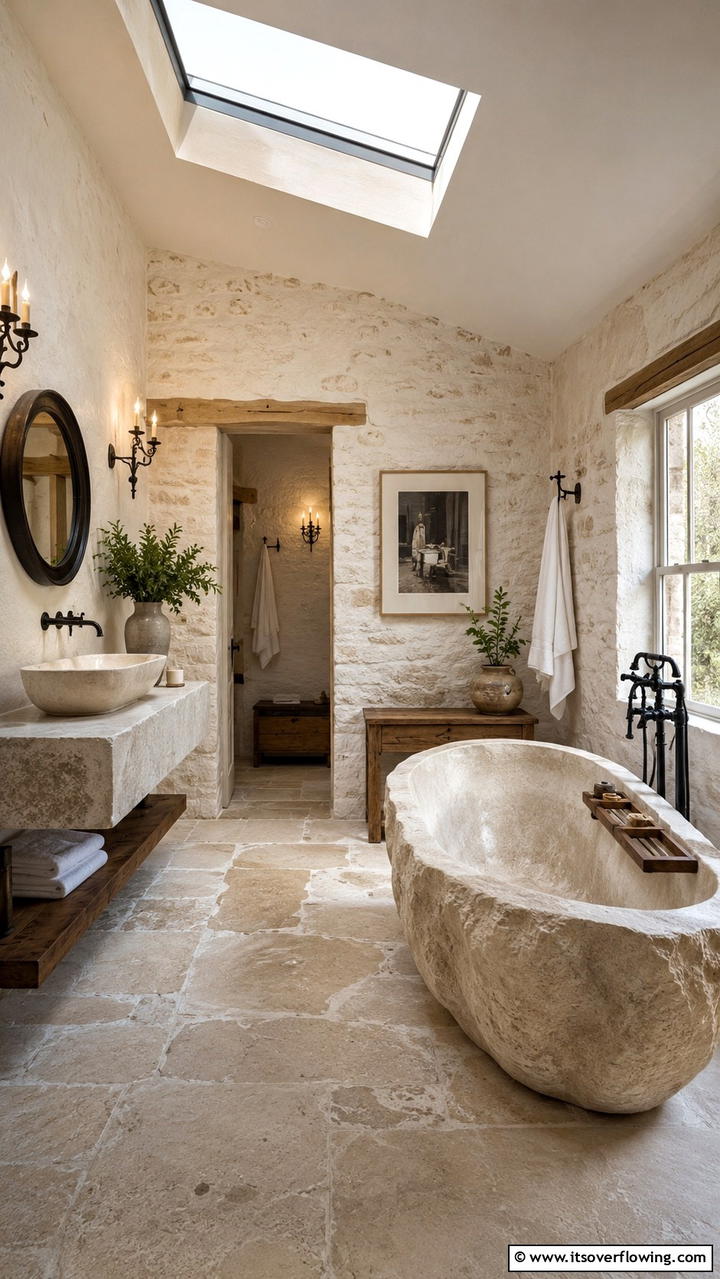 Handcrafted Artisan Tub - 30 Bathtub Ideas for a Luxurious and Relaxing Bathroom