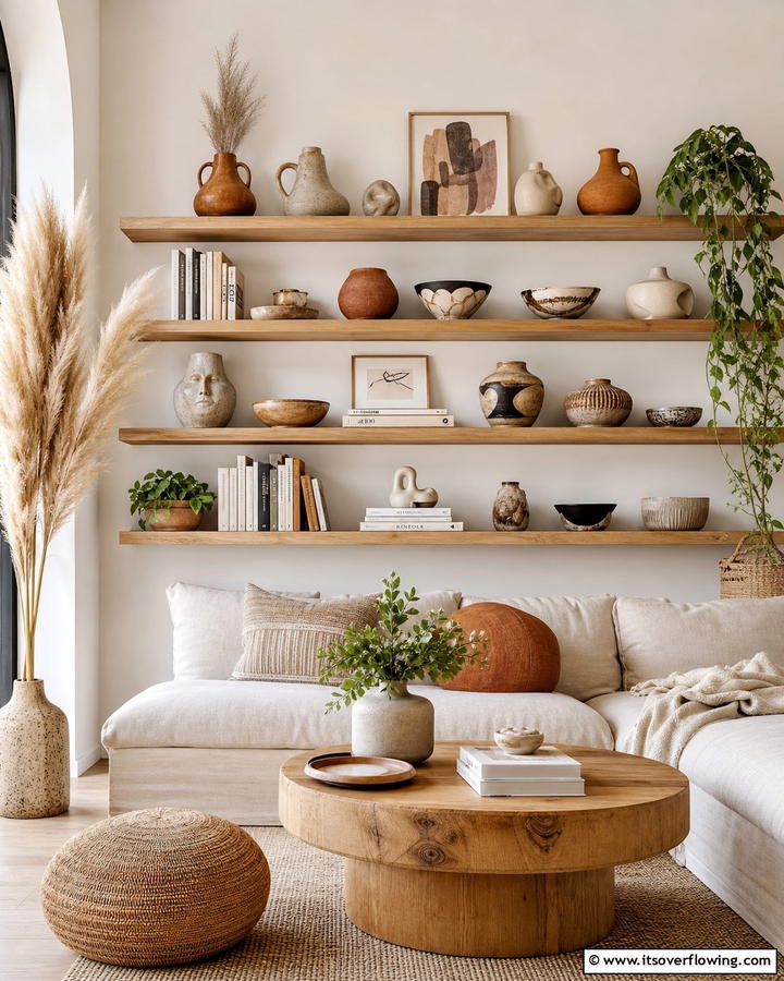 Handcrafted Ceramics - 25 Boho-Scandinavian Design and Decor Ideas
