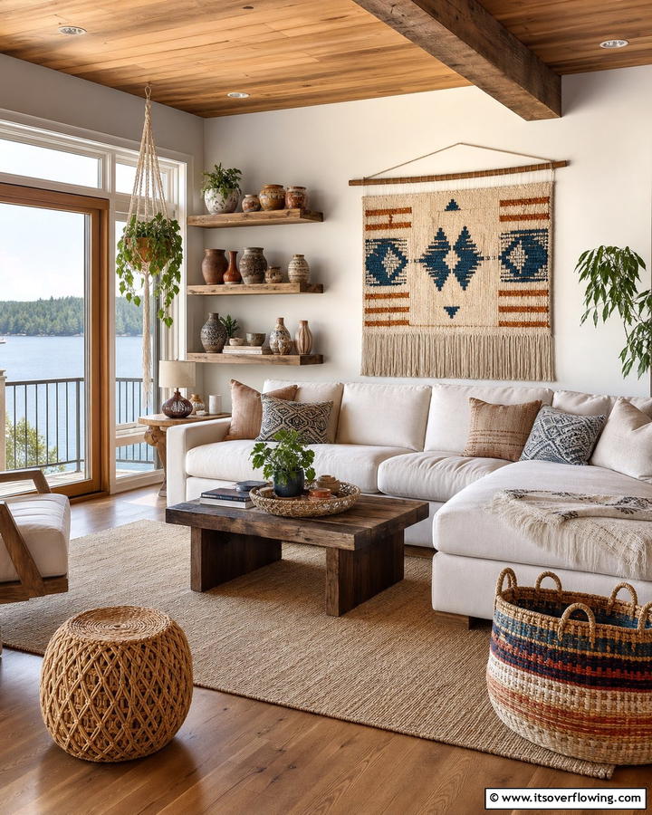 Handcrafted Decor Elements - 21 Lake House Decorating Ideas for Serene Waterfront Vibes