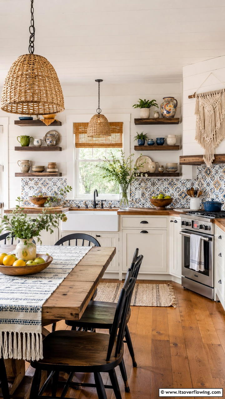 Handcrafted Decor Touches - 30 Cottage Kitchen Ideas for Cozy, Charming Farmhouse Style
