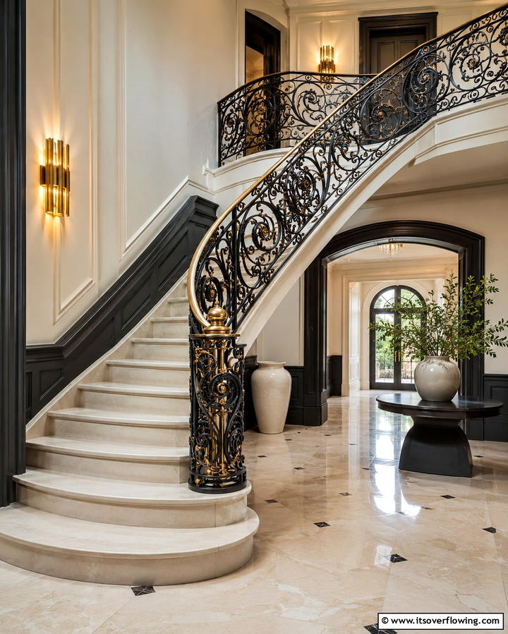 Handcrafted Metalwork - 30 Art Nouveau Interior Design Ideas for Timeless Elegance