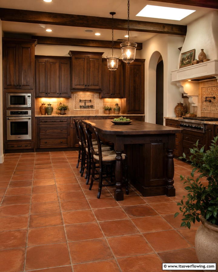 Handcrafted Pottery Displays - 25 Southwestern Kitchen Ideas for a Warm Appeal