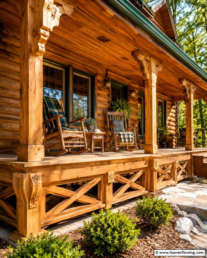 Handcrafted Timber Detailing - 30 Stylish Deck Skirting Ideas to Elevate Outdoor Entertaining