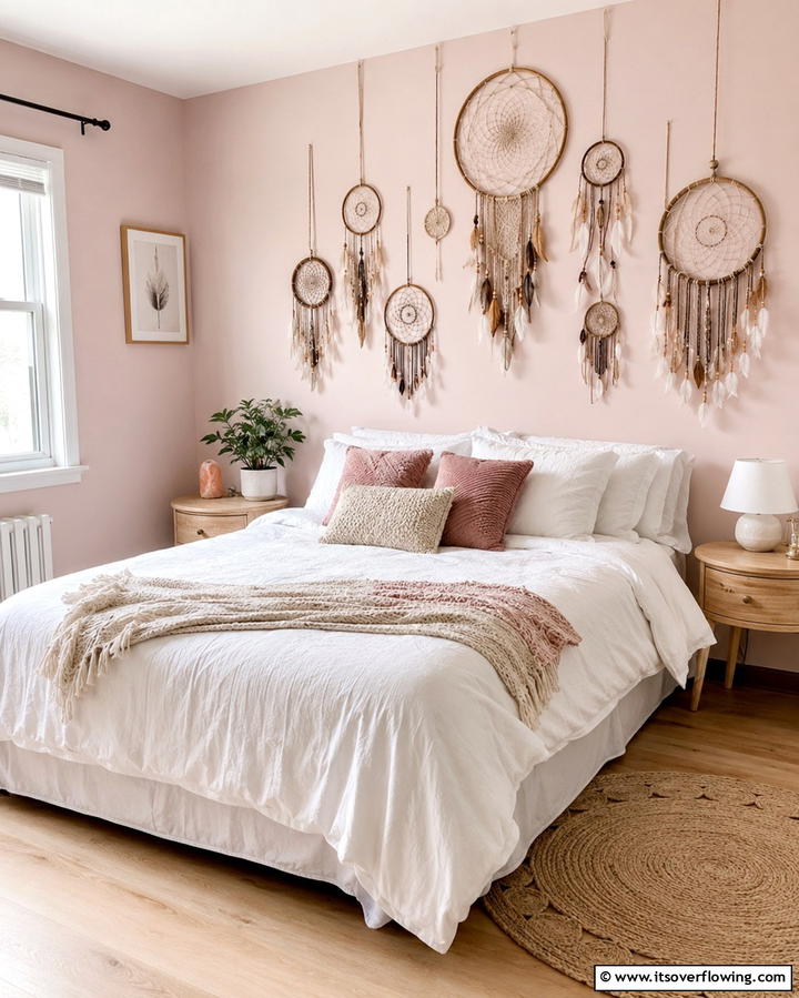 Handmade Dreamcatchers - 30 Vibrant Boho Teen Bedroom Ideas for Creative Self-Expression
