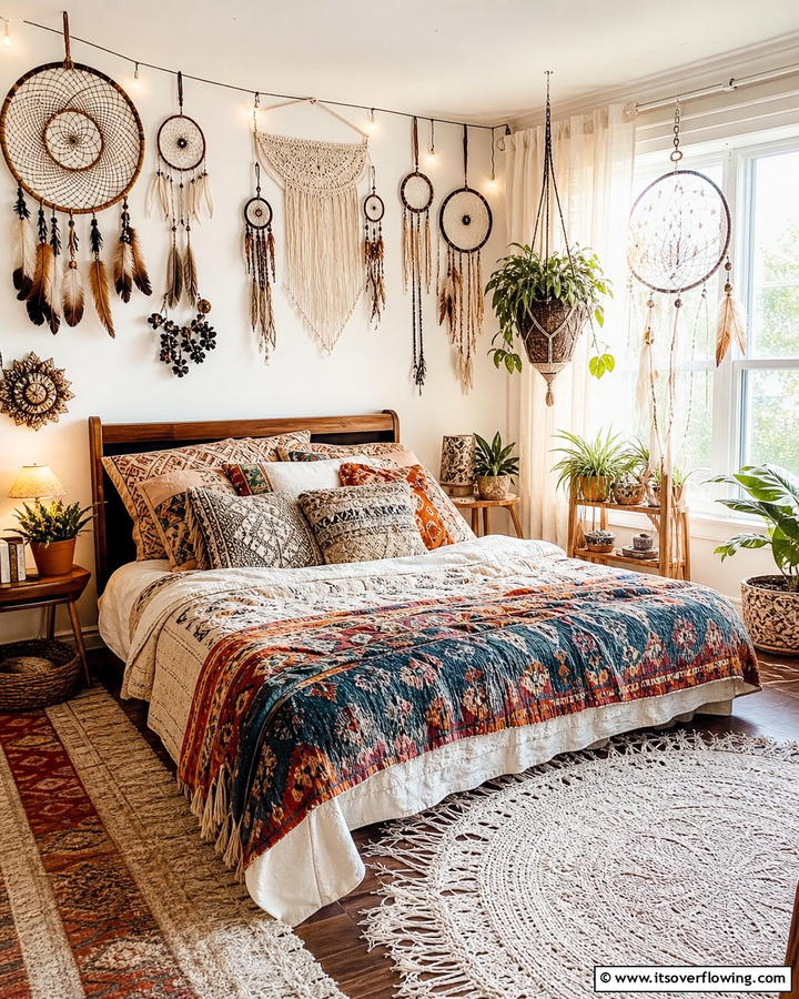 Handmade Dreamcatchers - 20 Unique Indie Room Ideas for a Boho Vibe