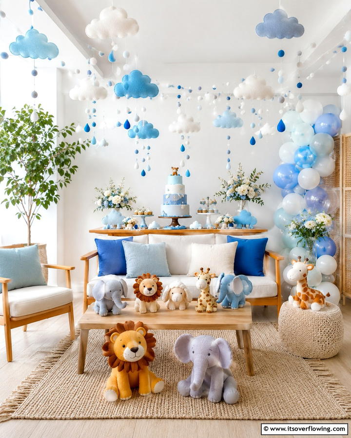 Handmade Felt Decor - 30 Baby Shower Centerpiece Ideas for Adorable Themes