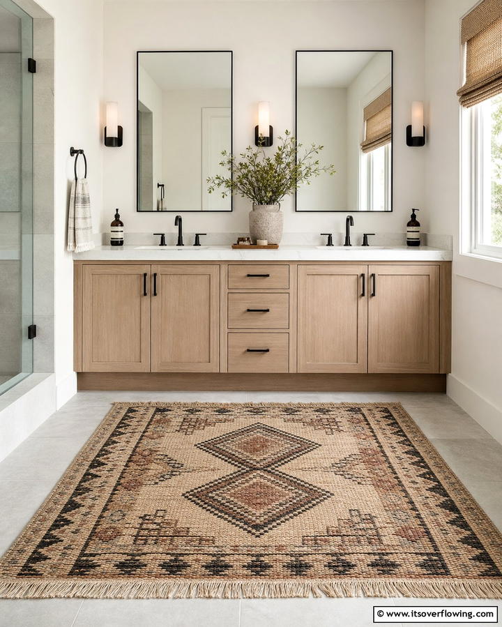 Handwoven TextilesOne - 25 Mexican Bathroom Ideas for a Vibrant and Cultural Space