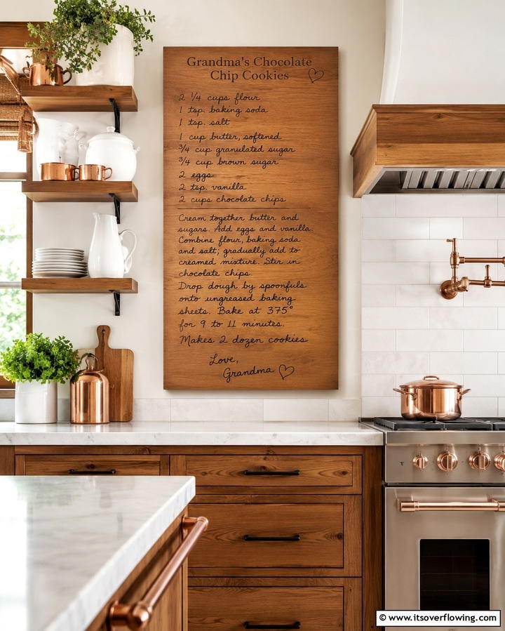Handwritten Recipe Keepsake - 30 Last Minute Wedding Gift Ideas They’ll Actually Use