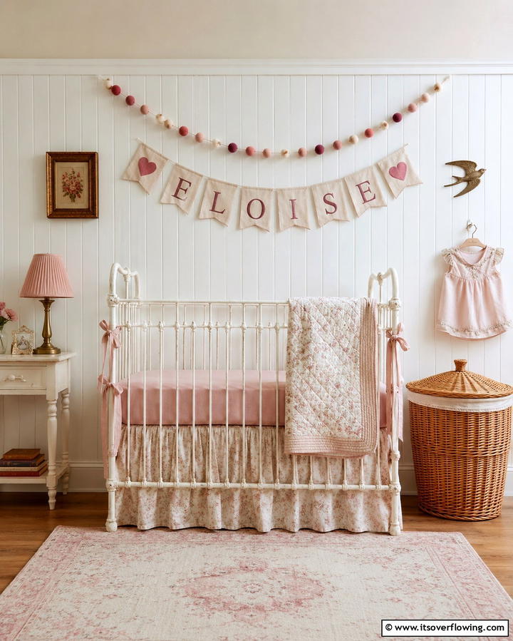 Hanging Banners and Garlands - 25 Nursery Wall Decor Ideas to Create a Cozy and Cute Space