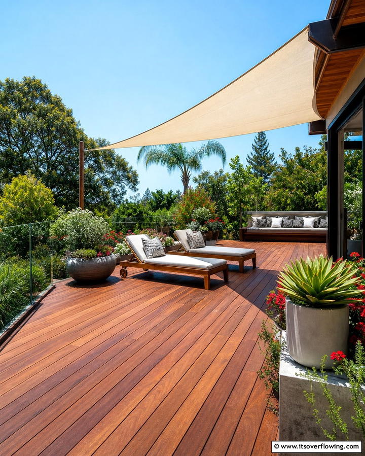 Hardwood Decking for Luxury and Strength - 25 Deck Flooring Ideas for a Beautiful Outdoor Space