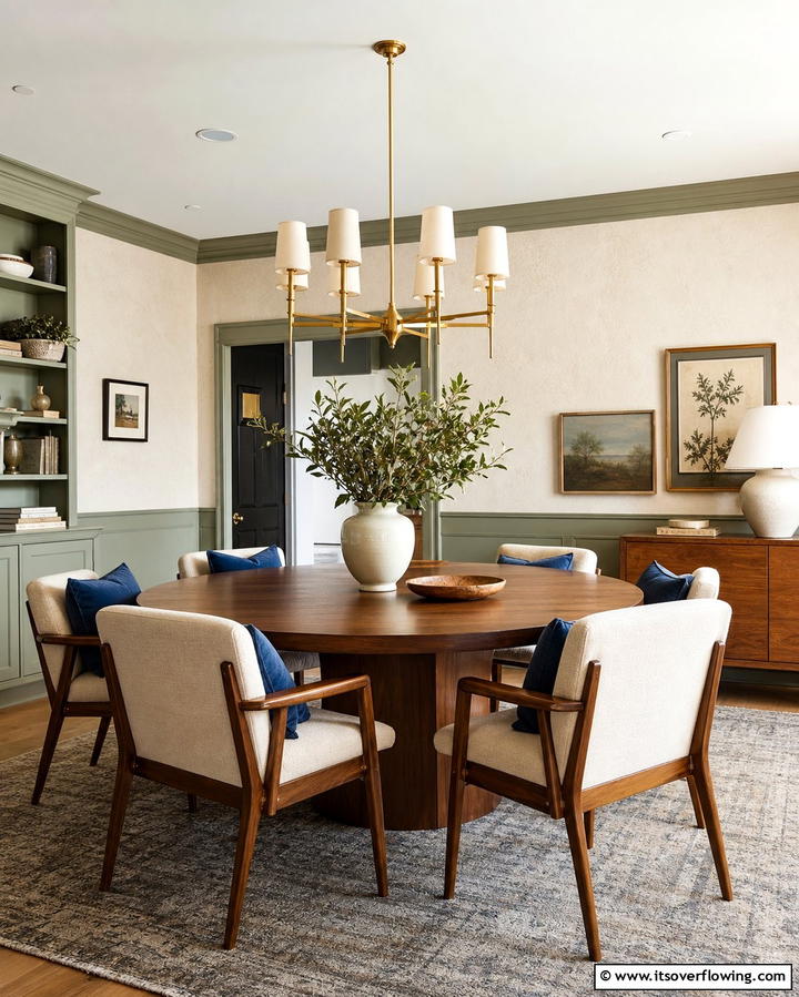 Harmonious Color Schemes - 30 Mid-Century Modern Dining Rooms with Timeless Design