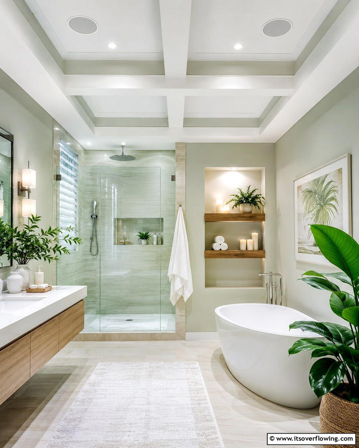 Harmonious Soundscapes - 30 Romantic Bathroom Ideas for a Luxurious Spa Retreat