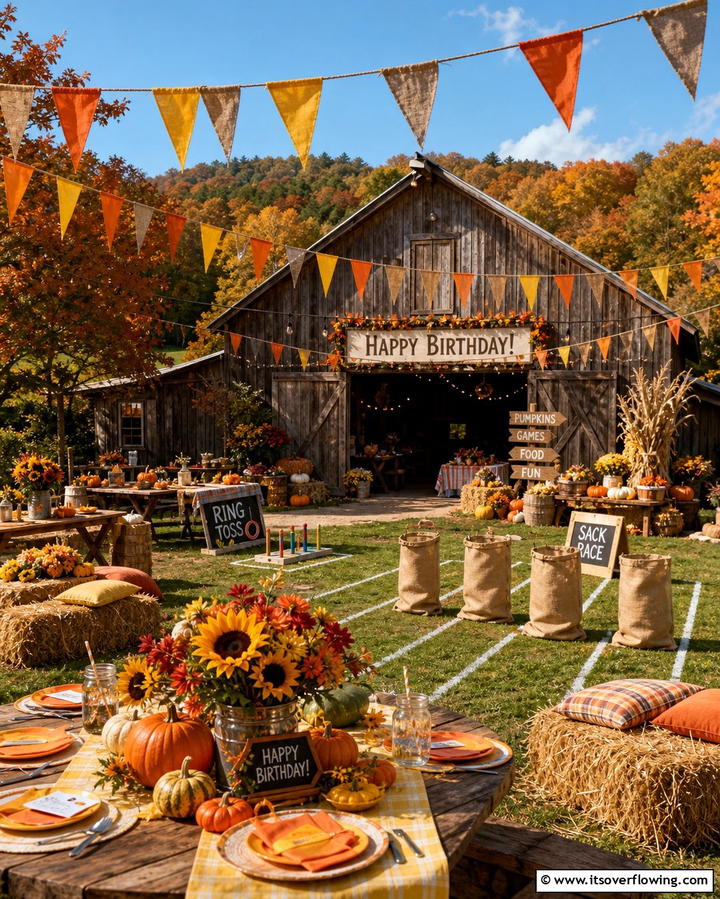 Harvest Festival Theme - 25 Fall Birthday Party Ideas for a Seasonal Celebration