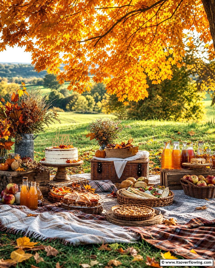 Harvest Picnic - 25 Fall Birthday Party Ideas for a Seasonal Celebration