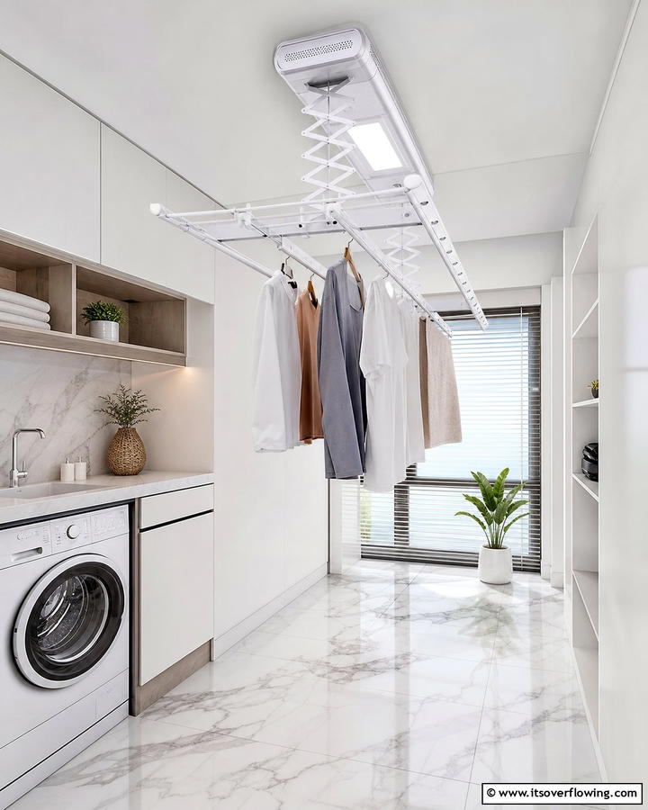Heated Drying Rack - 20 Laundry Room Drying Rack Ideas for Efficient Drying