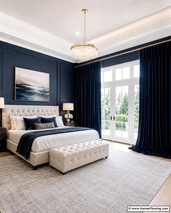 Heavy Draperies - 25 Gothic Bedroom Ideas for a Dark and Romantic Retreat
