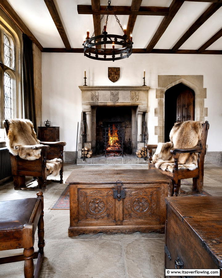 Heavy Wooden FurnitureExact - 25 Medieval Home Decor Ideas for a Unique Style