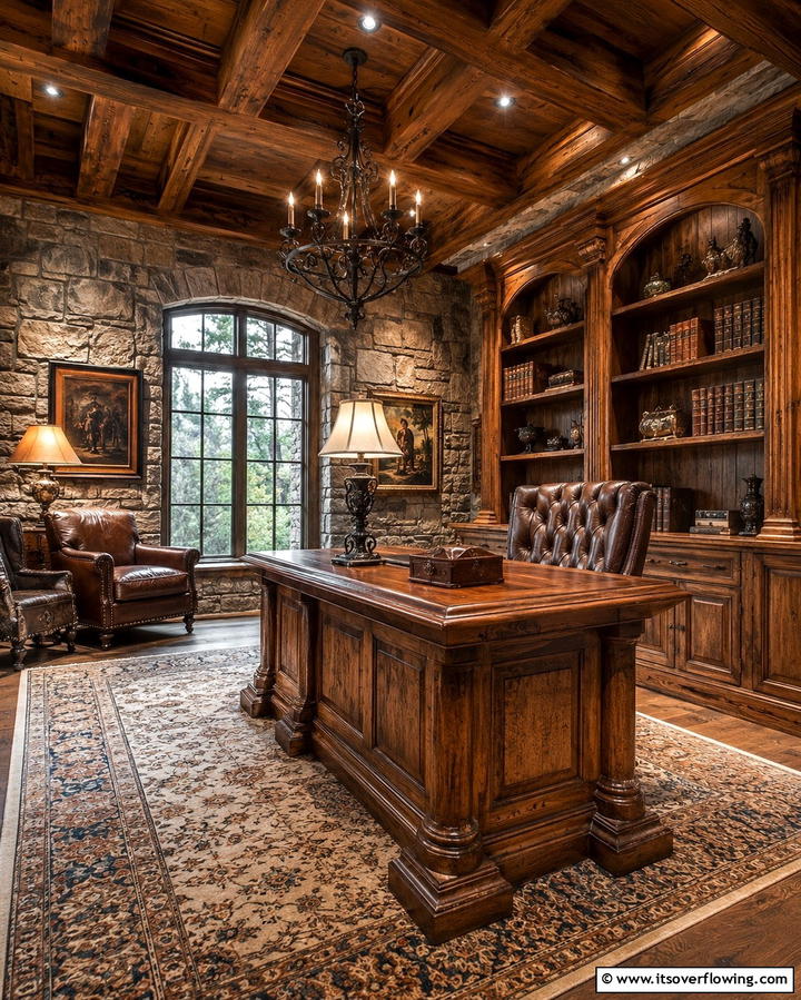 Heavy Wooden FurnitureOne - 25 Medieval Home Decor Ideas for a Unique Style