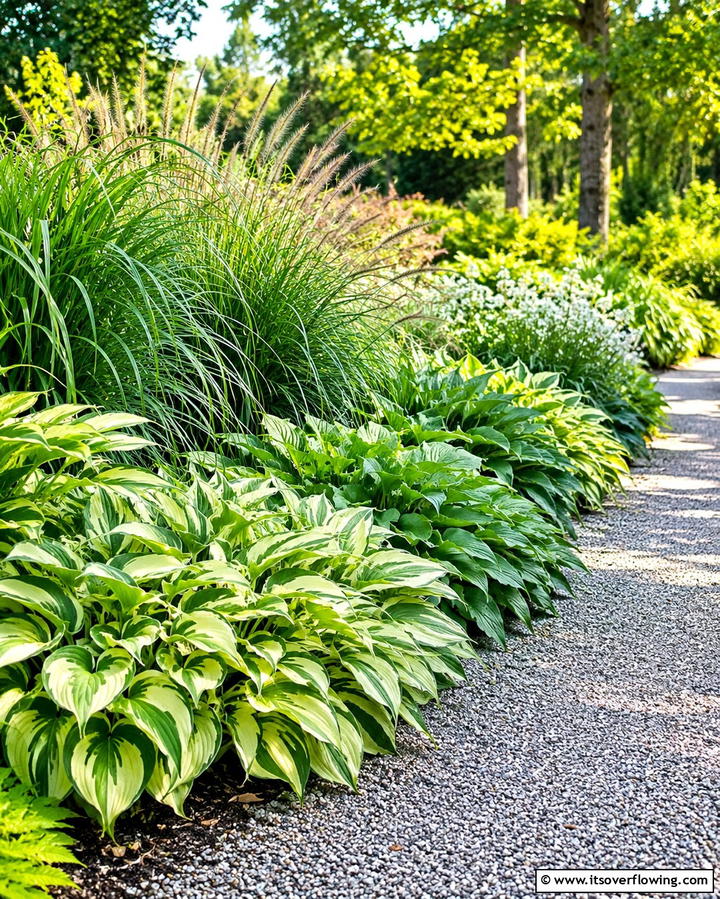 Hedge Free Greenery Borders - 25 Low Maintenance Garden Border Ideas for Easy Landscaping