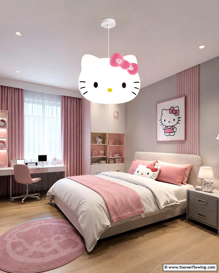 Hello Kitty Rugs - 25 Hello Kitty Bedroom Ideas for a Cute and Cozy Space