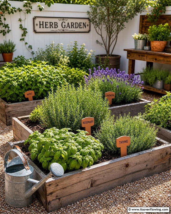 Herb Garden Corners - 21 Garden Decor Ideas to Personalize Your Outdoor Sanctuary