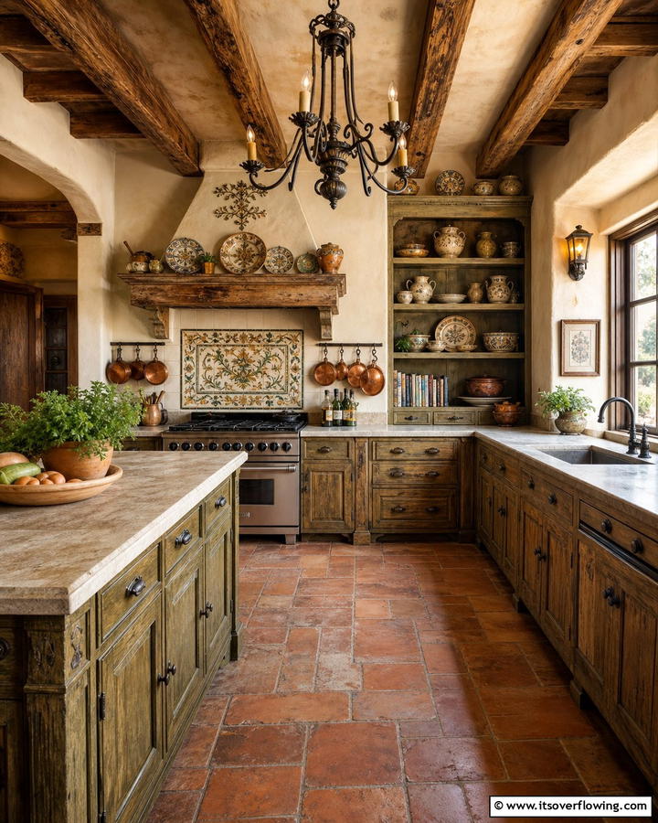 Heritage Inspired Decor - 30 Tuscan Kitchen Ideas for Warm Rustic Mediterranean Vibes