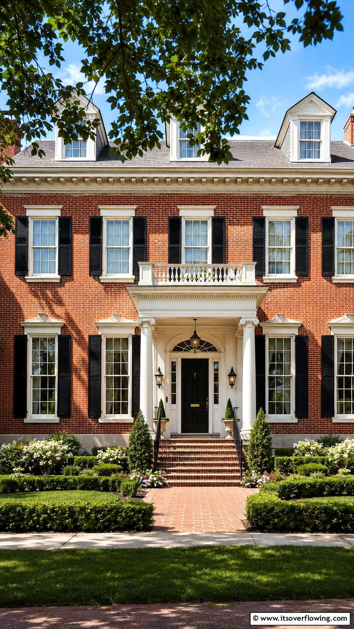 Heritage Revival Trim - 30 Exterior Window Trim Ideas to Enhance Curb Appeal