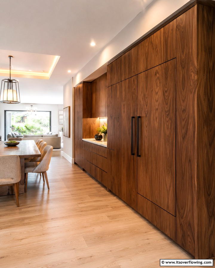 Hidden Appliances for Sleek Aesthetics - 25 Kitchen Diner Ideas for a Functional and Stylish Space