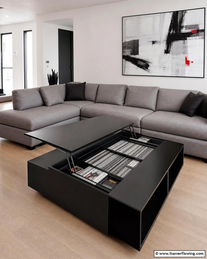 Hidden CD Compartments - 20 Creative CD Storage Ideas for Modern Homes