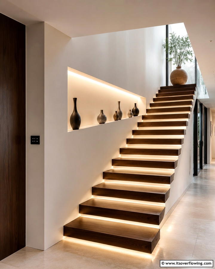 Hidden Cove Lighting for Stairs - 25 Staircase Lighting Ideas to Illuminate Your Home