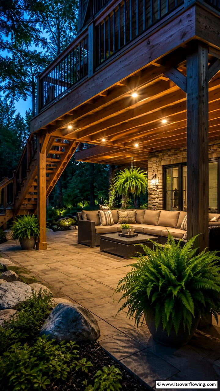 Hidden Deck Lighting - 30 Deck Lighting Ideas for Ambiance and Safety