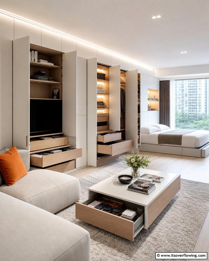 Hidden Storage Ideas - 21 Clever Closet Ideas for Maximized Home Organization