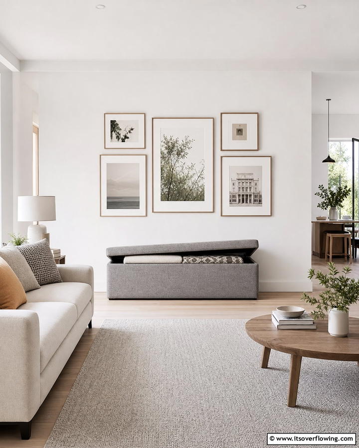 Hidden Storage Nook - 25 Inviting Living Room Nook Ideas for Cozy Spaces