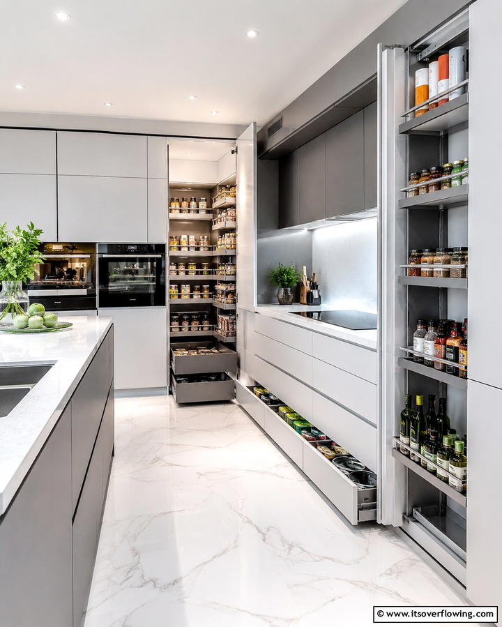 Hidden Storage Solutions - 25 Dream Kitchen Ideas for Your Perfect Cooking Space