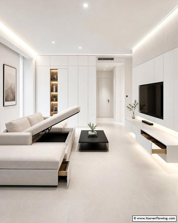 Hidden Storage Techniques - 21 Minimalist Interior Design Ideas for Simplified Living