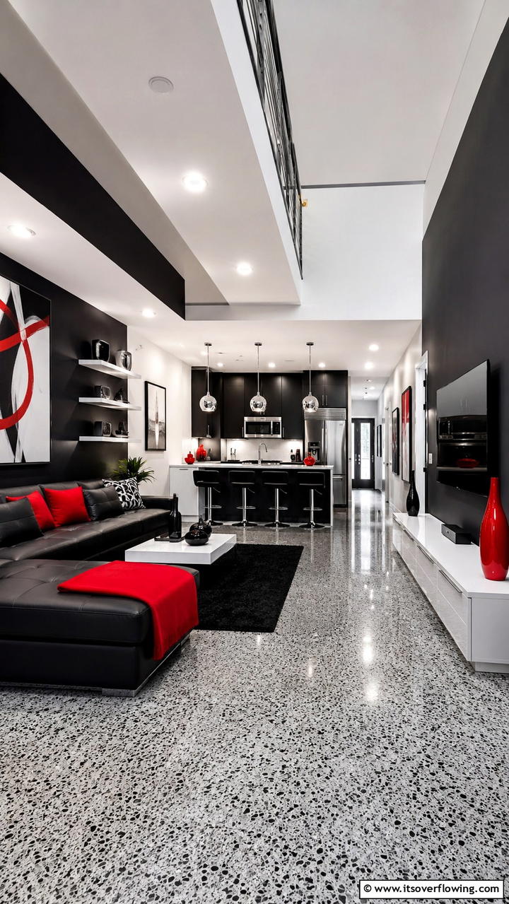 High Contrast Urban Style - 30 Condo Interior Design Ideas for Urban Living