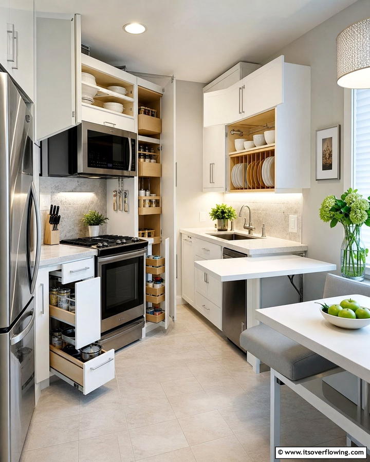 High Functionality Space Savers - 21 Kitchen Cabinet Ideas for Every Style and Budget