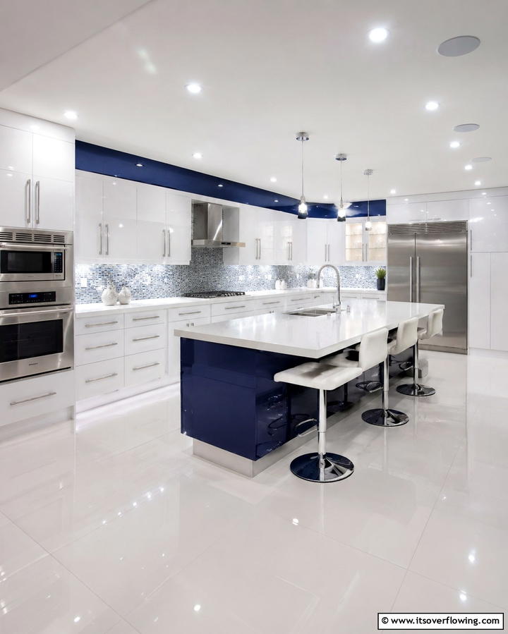 High Gloss Finishes - 30 2000s Interior Design Ideas for Retro Revival