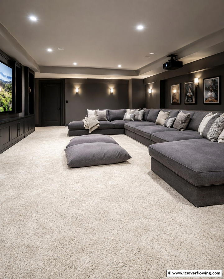 High Pile Carpets for Ultimate Comfort - 25 Living Room Carpet Ideas for Cozy Comfort