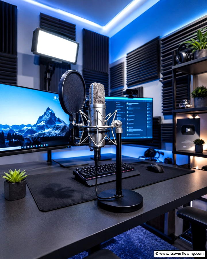 High Quality Microphone for Clear Audio - 20 Streaming Setup Ideas for Ultimate Entertainment