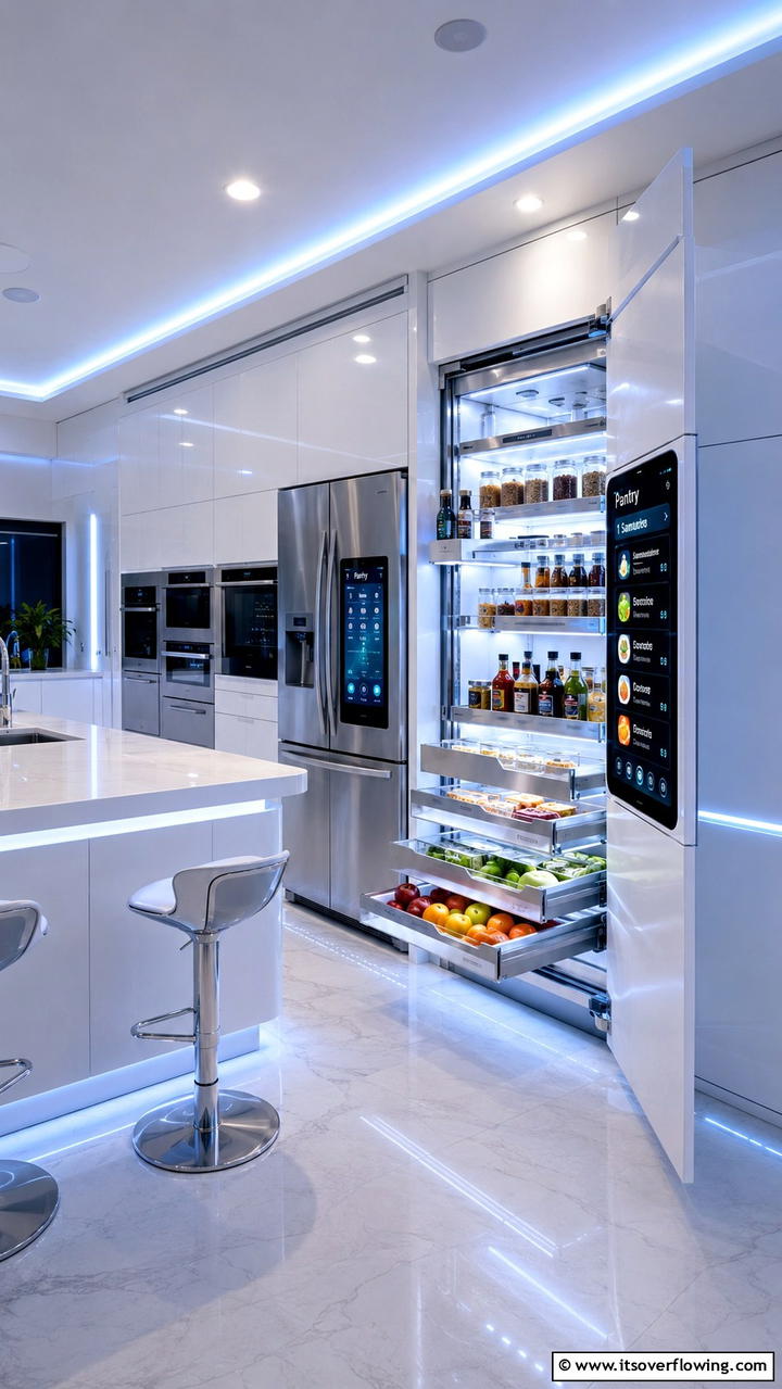 High Tech Smart Corner Pantry - 30 Corner Pantry Ideas to Maximize Kitchen Storage