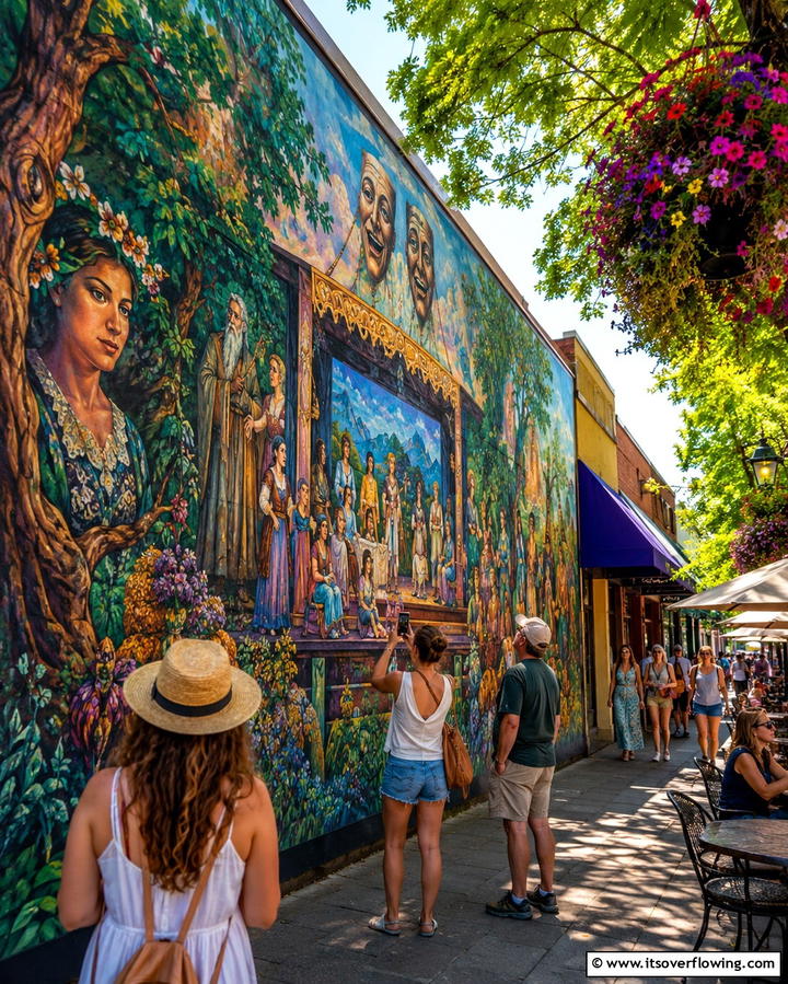 Historical Narratives in Stony Plain Alberta - 20 Small Town Murals to Brighten Your Community