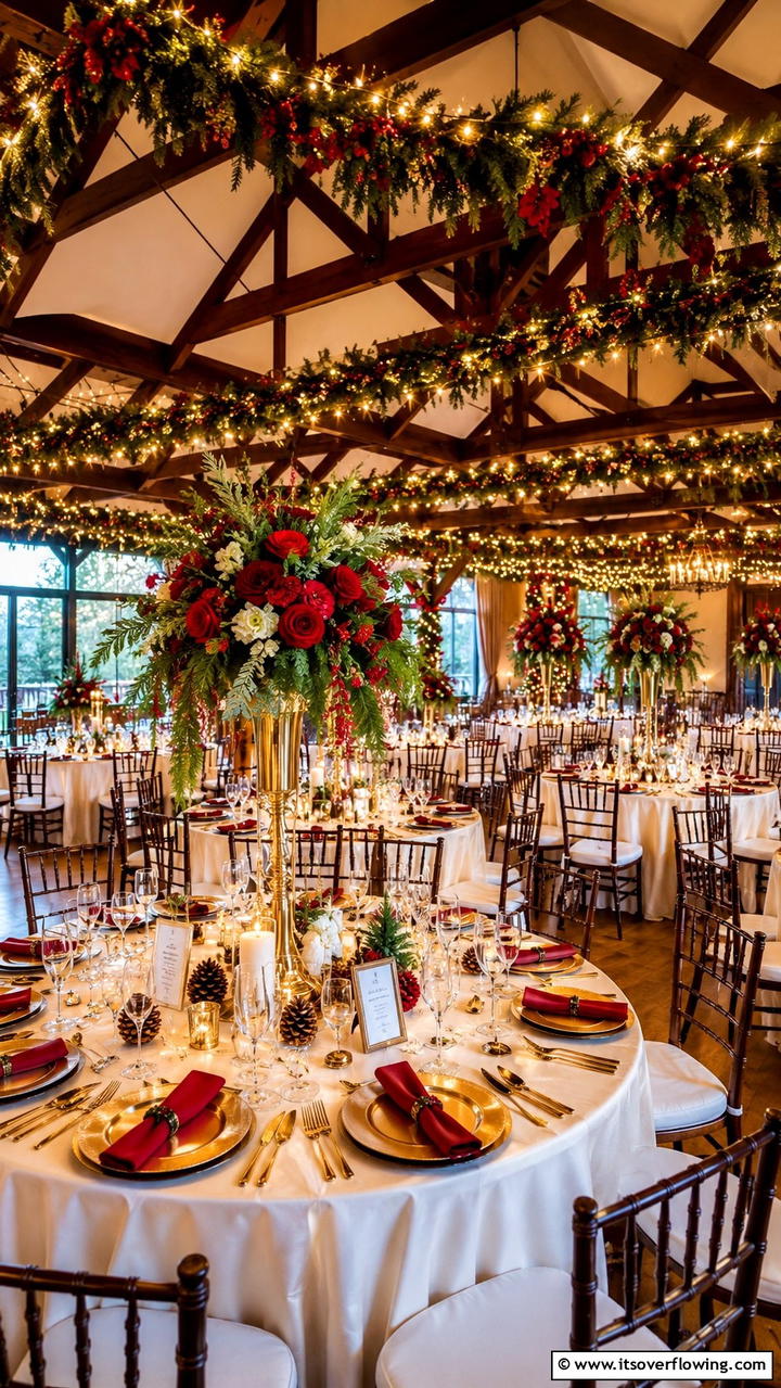Holiday Inspired Decor - 21 Winter Wedding Ideas for a Magical Seasonal Celebration