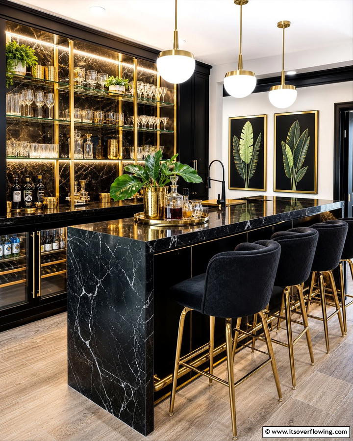 Home Bar Setup - 25 Den Ideas to Create a Comfortable Retreat