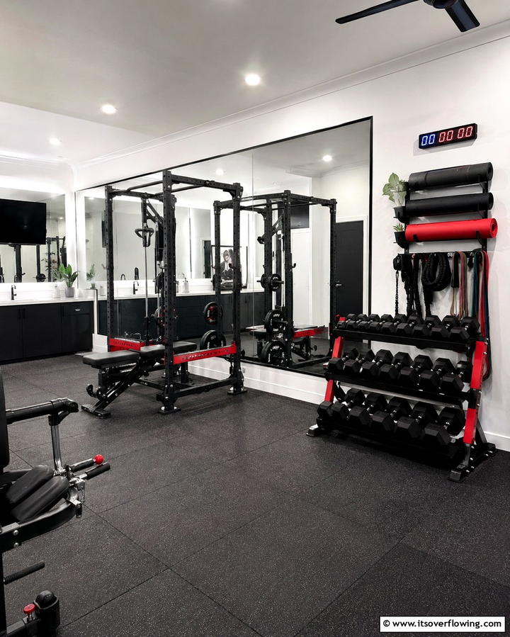 Home Gym Transformation - 30 Garage Makeover Ideas to Transform Your Space