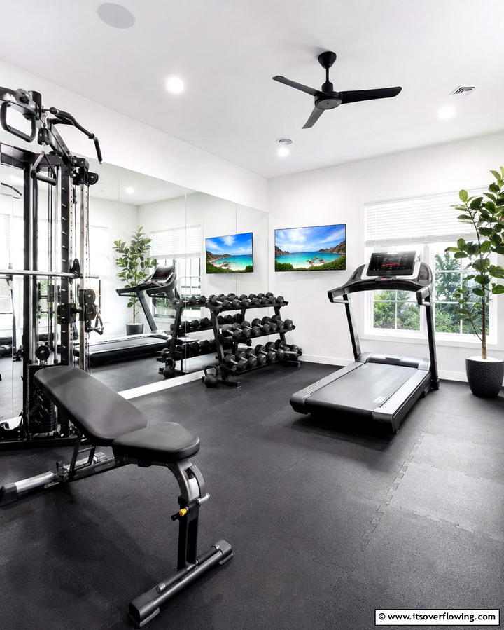 Home Gym - 25 Home Addition Ideas to Expand Your Living Space
