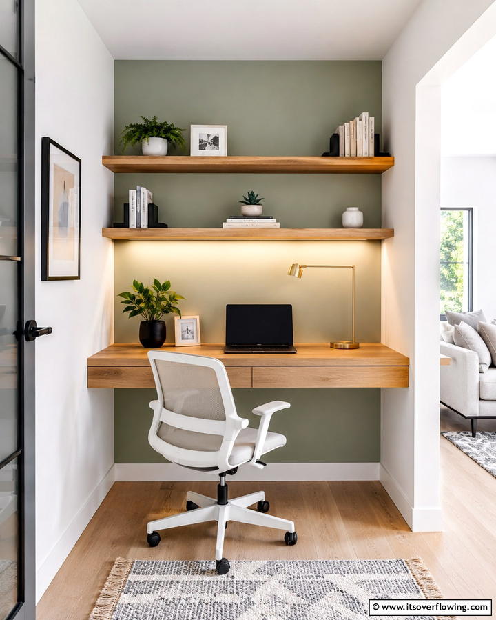 Home Office Nook - 25 Home Addition Ideas to Expand Your Living Space