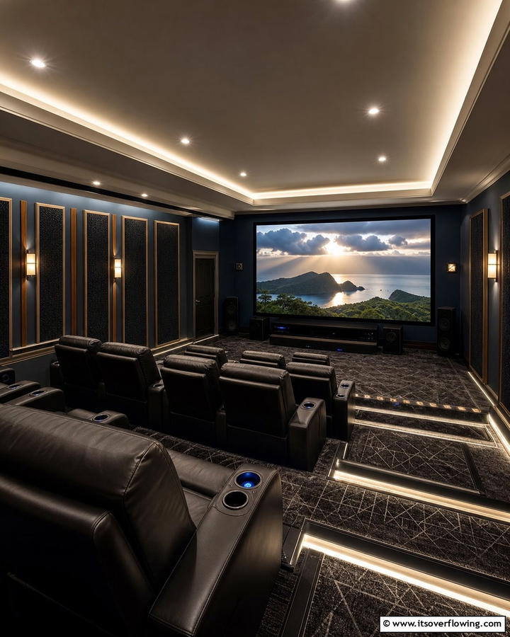 Home Theater Lighting - 20 Recessed Lighting Ideas for Modern Home Illumination